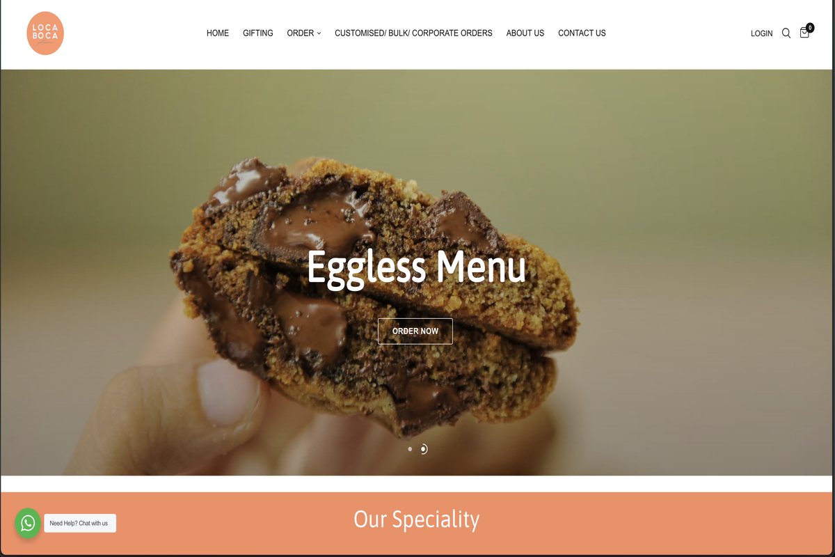 Loca Boca — Bakery and gifting, WhatsApp ordering